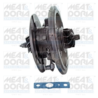 Core assembly, turbocharger